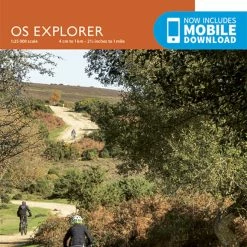 Ordnance Survey OL22 New Forest Map