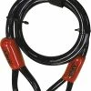 Abus Cobra Vajerlås (220 Cm) 1 Abus Cobra Vajerlås (220 Cm) -Deals Kläder Butik Abus Cobra Cable 220cm Cable Locks Black AB 37108 0
