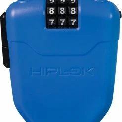Hiplok FX Bärbart Kombinationslås (1 M Indragbar Vajer)