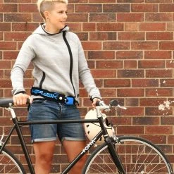 Hiplok LITE Bärbart Cykellås -Deals Kläder Butik Hiplok LITE Wearable Bicycle Chain Lock Chain Locks Black Cyan LT1 BC 4 scaled