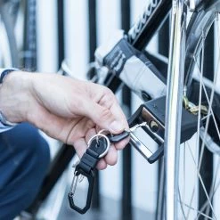 Hiplok Original (V1.50) Bärbart Cykellås -Deals Kläder Butik Hiplok ORIGINAL Bicycle Chain Lock Chain Locks Superbright Reflecti V150SB 2