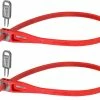 Hiplok Z-LOK Buntband (2-pack) -Deals Kläder Butik Hiplok Z LOK Twin Pack Cable Locks Red 2017 ZLK2RD