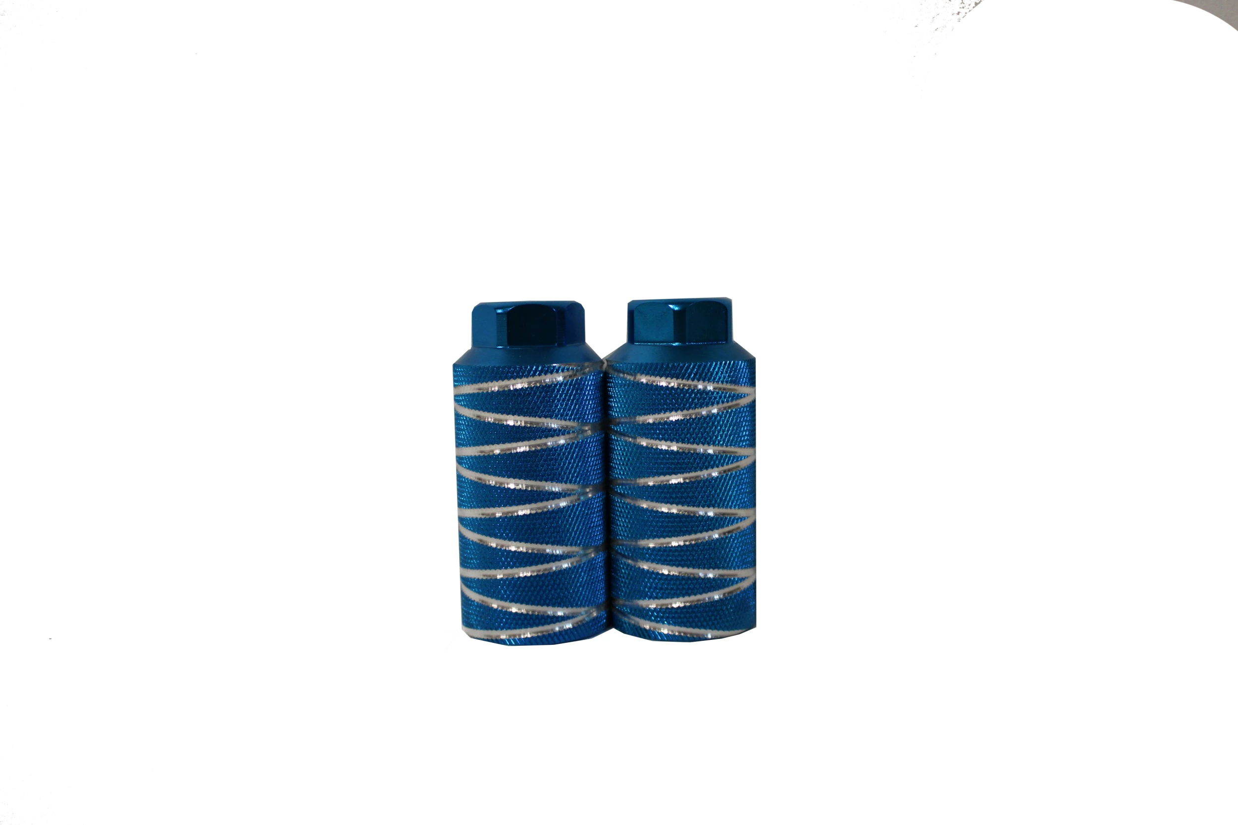 Axelpegs Aluminium Blå 3 Axelpegs Aluminium Blå