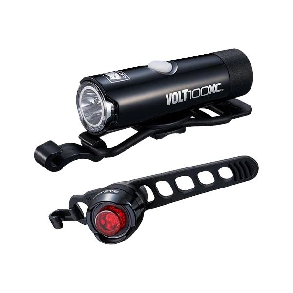 CATEYE VOLT 100XC OCH ORB RECHARGEABLE LAMPSET 3 CATEYE VOLT 100XC OCH ORB RECHARGEABLE LAMPSET