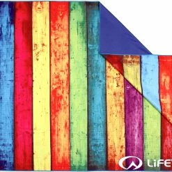 Lifeventure Recycled SoftFibre Trek Towel -Deals Kläder Butik Lifeventure Recycled SoftFibre Trek Towel Towels Striped Planks SS22 63580 0