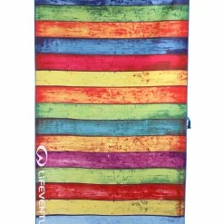 Lifeventure Recycled SoftFibre Trek Towel -Deals Kläder Butik Lifeventure Recycled SoftFibre Trek Towel Towels Striped Planks SS22 63580