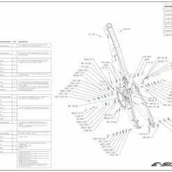 Vitus E-sommet DT Skydd -Deals Kläder Butik Vitus E sommet DT protector Frame Protectors Black 2018 83100001593 scaled