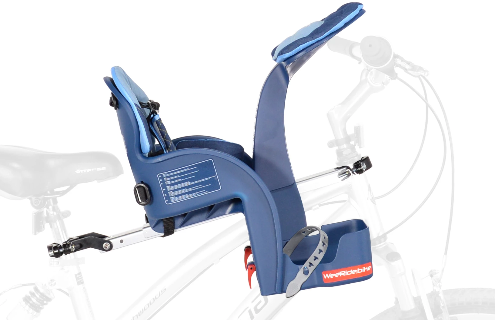 WeeRide Safe Front Deluxe Barnstol 7 WeeRide Safe Front Deluxe Barnstol - Bild 5