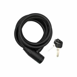 Cykeltillbehör Bike Attitude Spirallås Med Nyckel 10x1800mm
