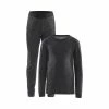 Kläder Craft Underställ Set Wool Merino 180 Junior -Deals Kläder Butik craft understall set wool merino 180 junior