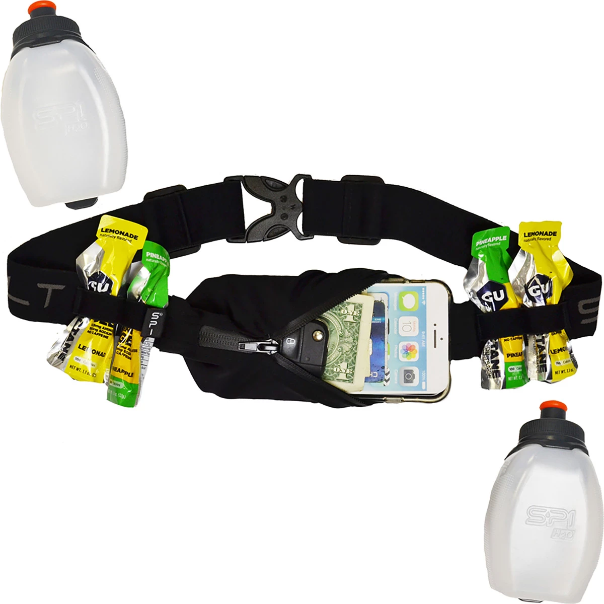 SPIbelt Discance Pro Rinning Belt:Black:One Size 4 SPIbelt Discance Pro Rinning Belt:Black:One Size - Bild 2