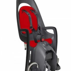 Cykeltillbehör Hamax Barnstol Caress Med Pakethållaradapter Grå/Röd