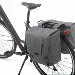 Nova Dubbel Cykelväska 32L Grå -Deals Kläder Butik newlooxs nova double