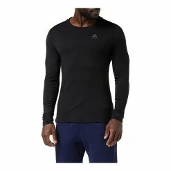 Kläder Odlo Underställ Tröja Natural 100% Merino Warm Suw Crewneck Herr