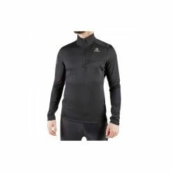 Kläder Salomon Tröja Grid Half Zip Mid Layer Herr